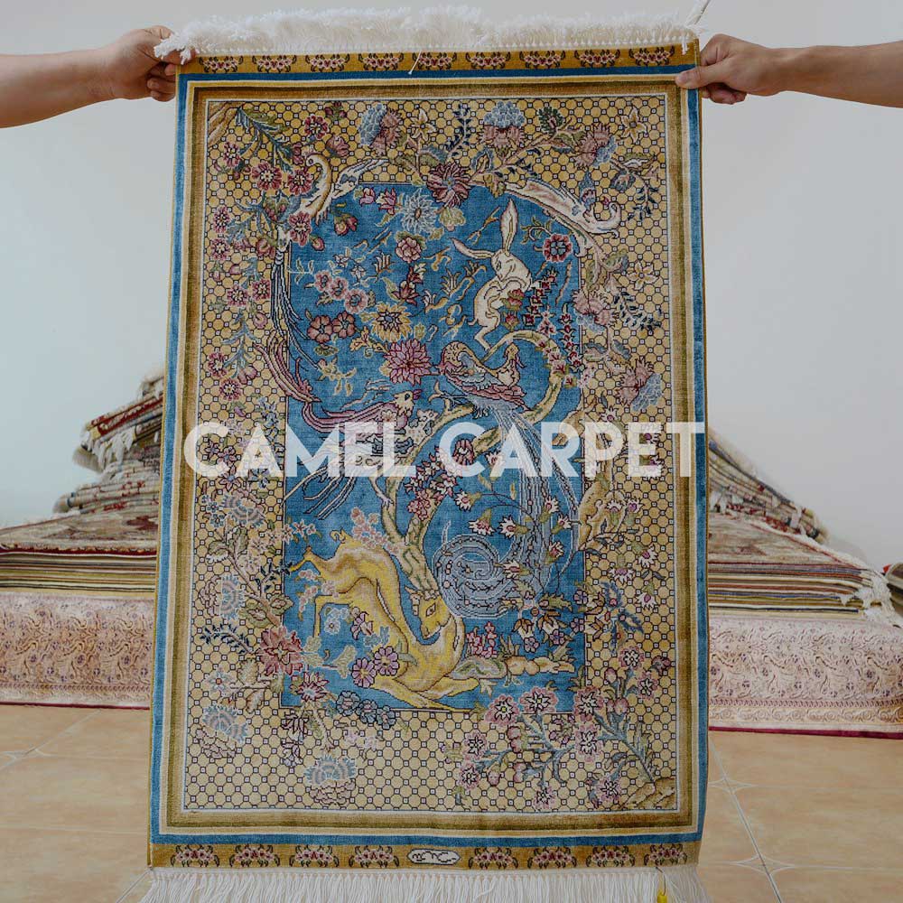 Pictorial Yellow and Blue Rug.jpg